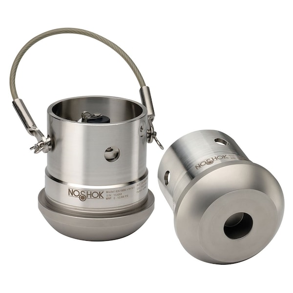 Pressure Transmitter, 0 psig to 6000 psig, 0.25% Accuracy (BFSL), 4 mA to 20 mA Output, 2 in Wing Union, 6 Pin Bayonet